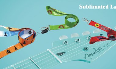 What is the use of a Sublimated lanyard in an organization?